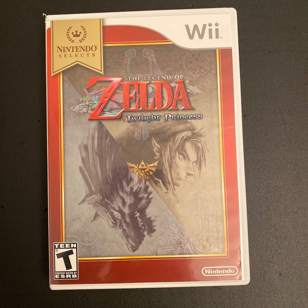 Wii Legend of Zelda, Twilight Princess (Manual Included)